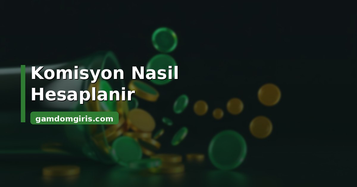 Gamdom affiliate komisyon hesabının nasıl işlediğini gösteren görsel