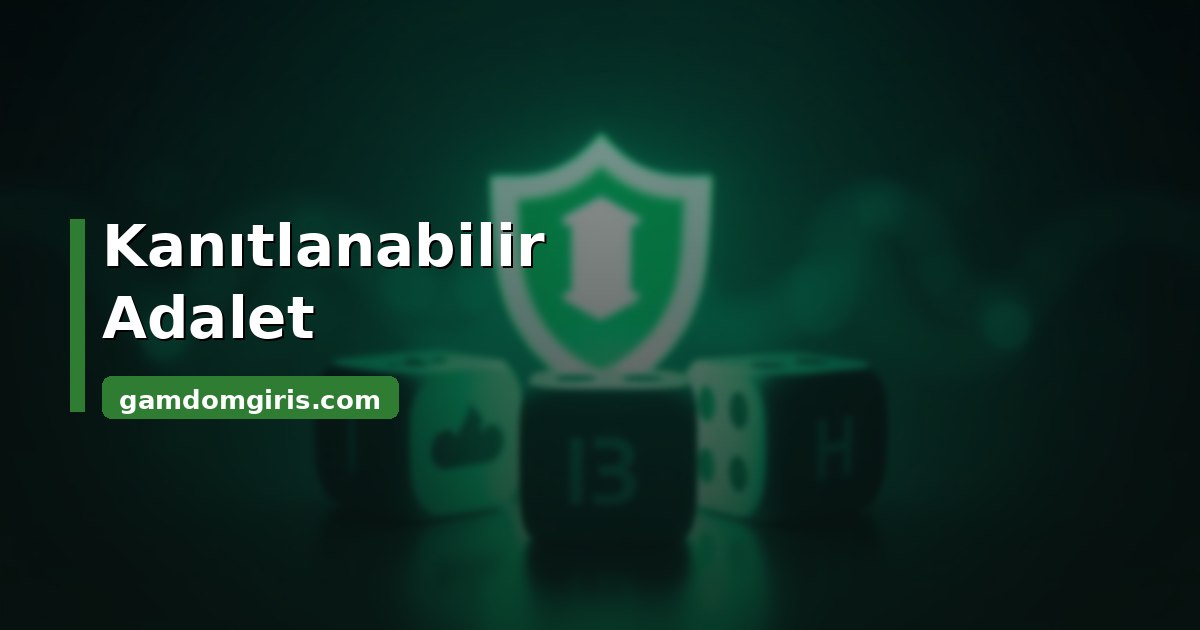 Gamdom Casino 4 Gamdom kanıtlanabilir adalet
