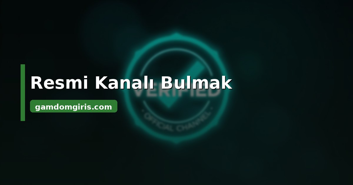 Gamdom Telegram kanalı