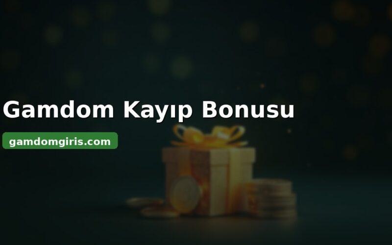 Gamdom kayıp bonusu - rakeback ve cashback sistemi