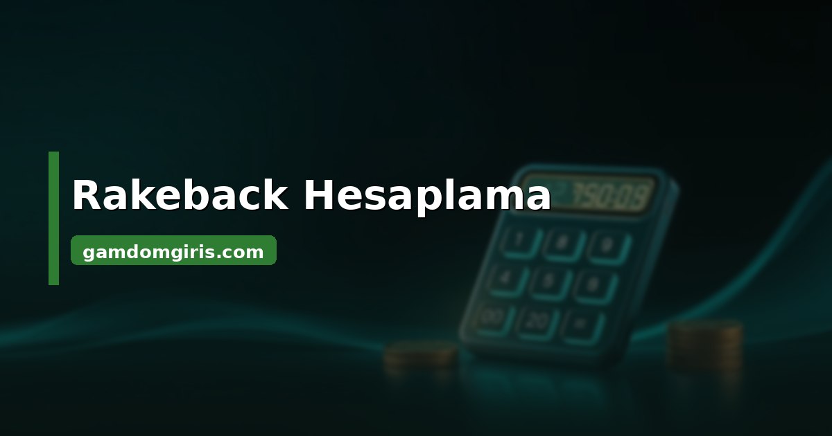 Gamdom rakeback VIP kademeleri