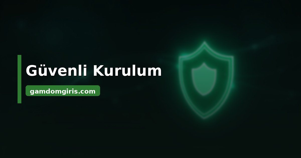 Gamdom Uygulaması Android İçin 4 Gamdom Android güvenli kurulum